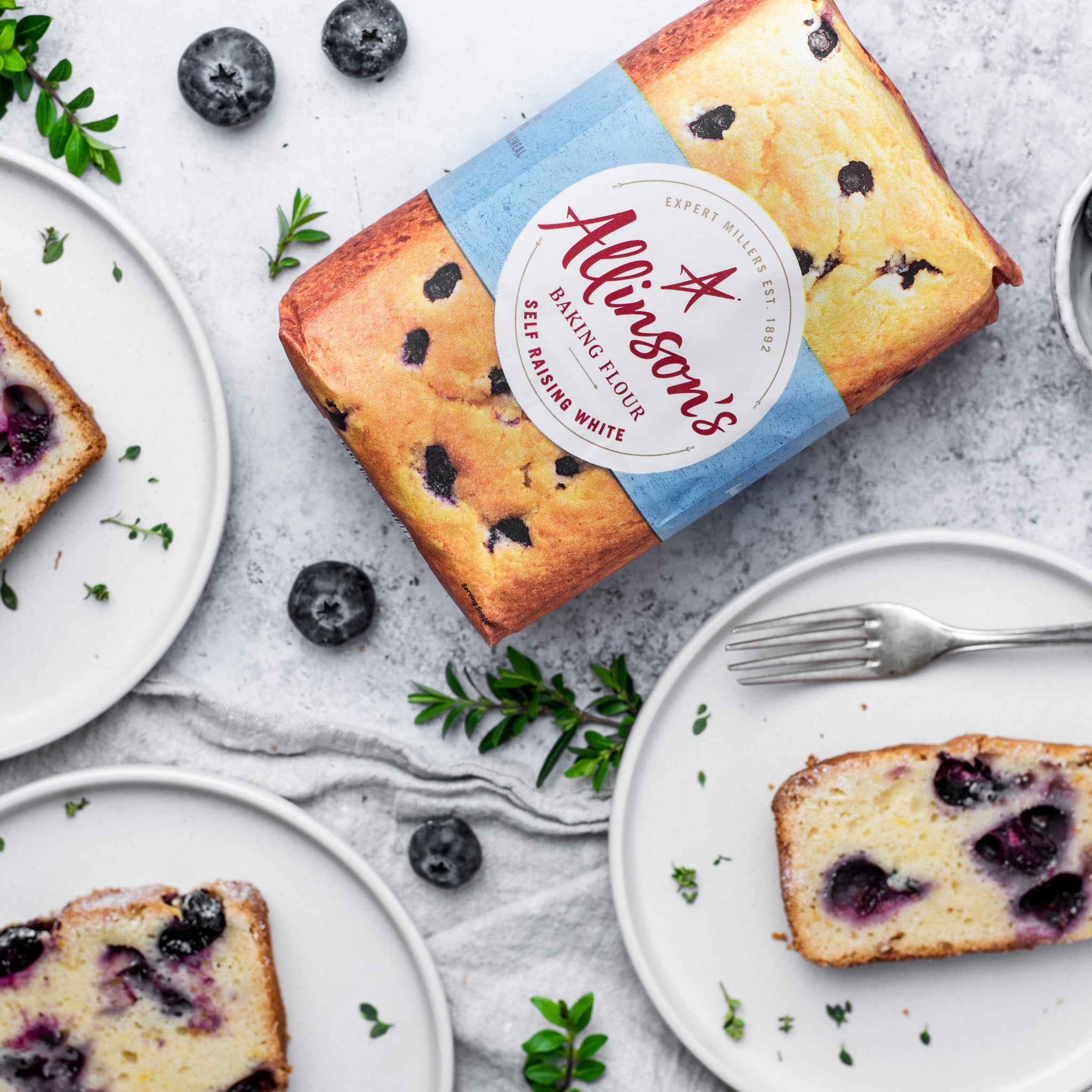 White Chocolate Blueberry Loaf Cake - Fitwaffle Kitchen