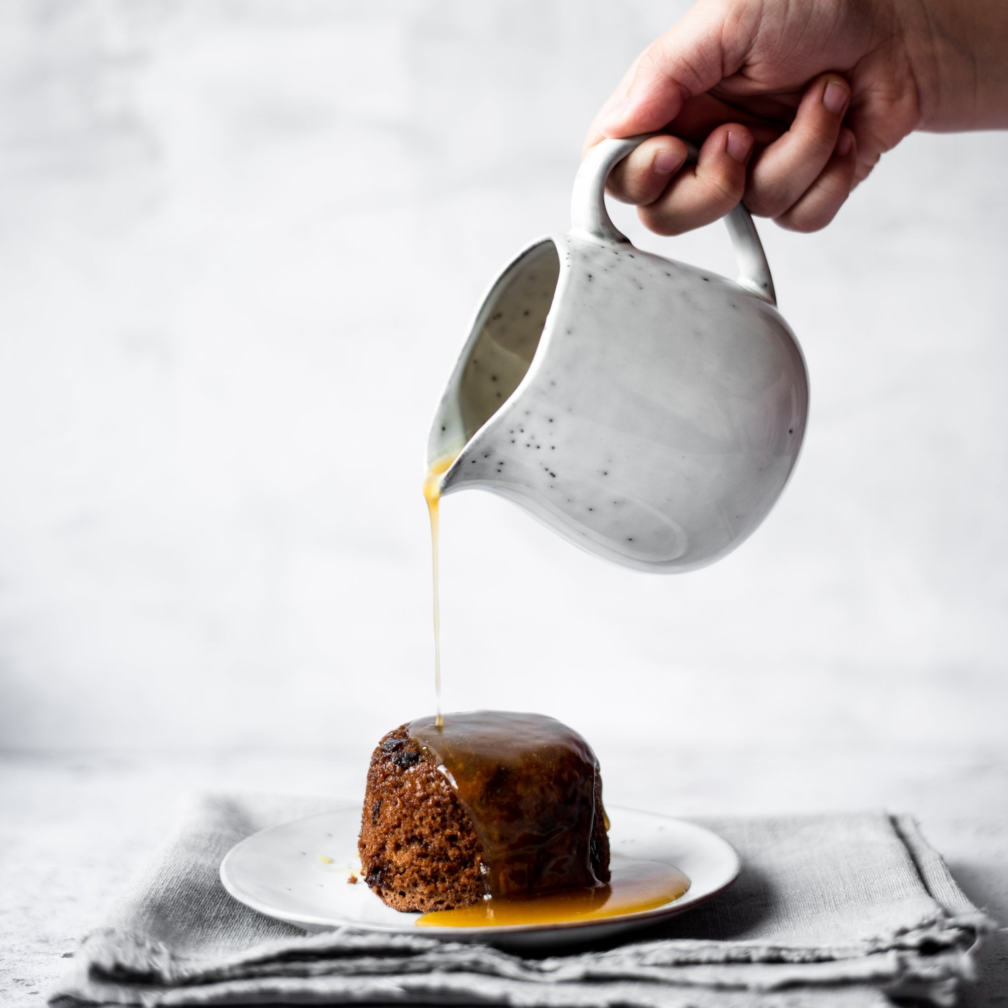 Roasted Hazelnut Cakes with Hazella Custard - Whittaker's