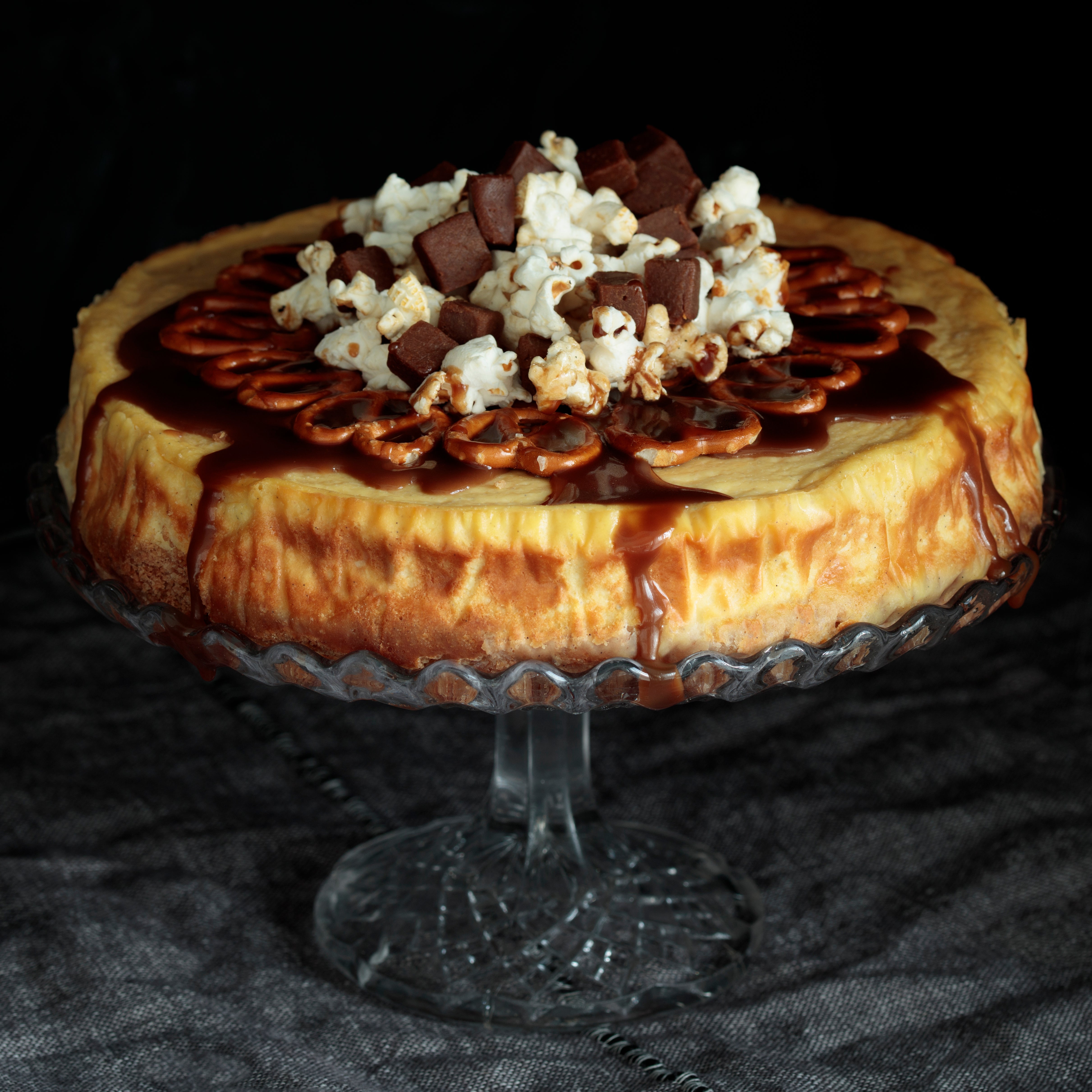 Salted Honey Caramel Cheesecake Recipe
