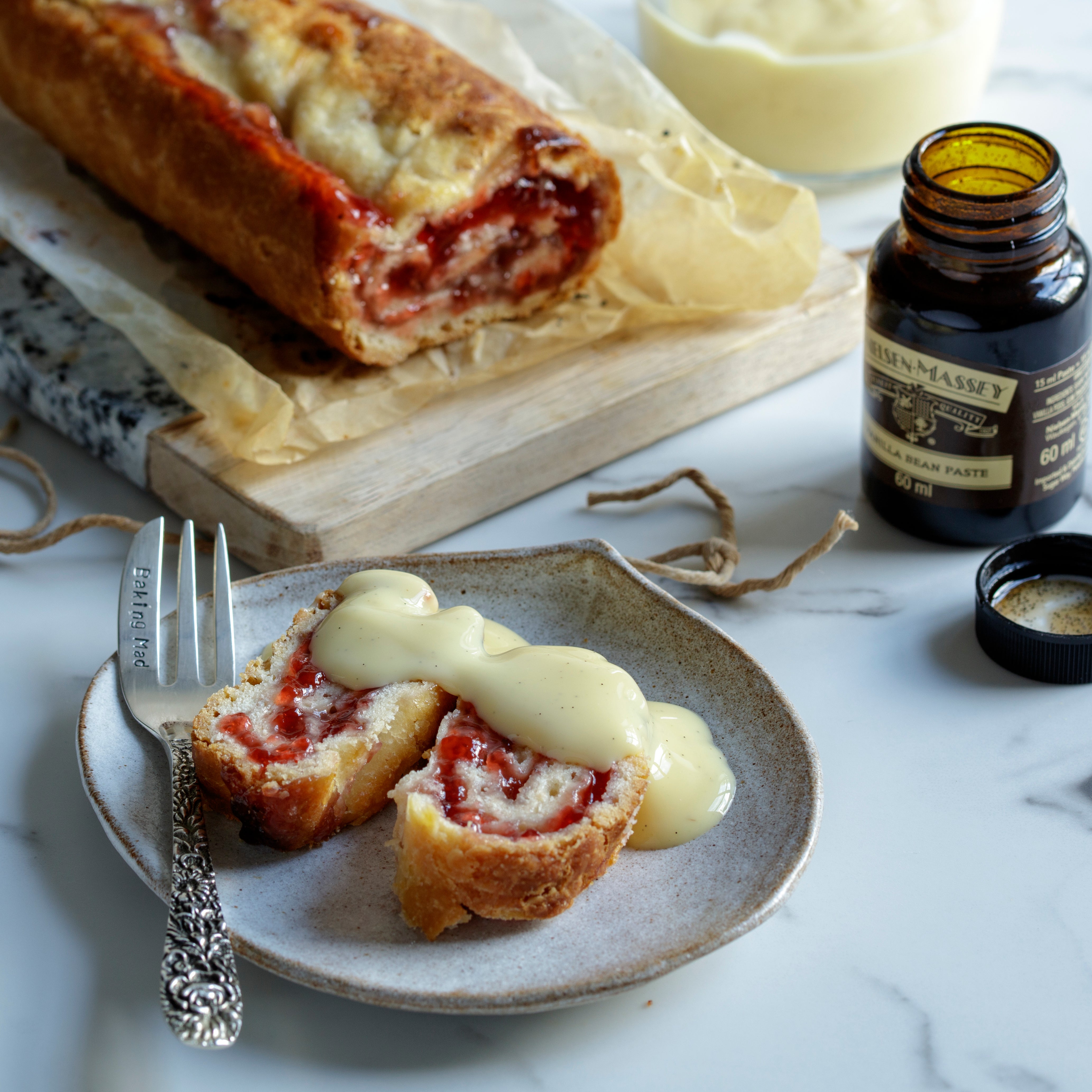 Classic Jam Roly Poly Baking Mad