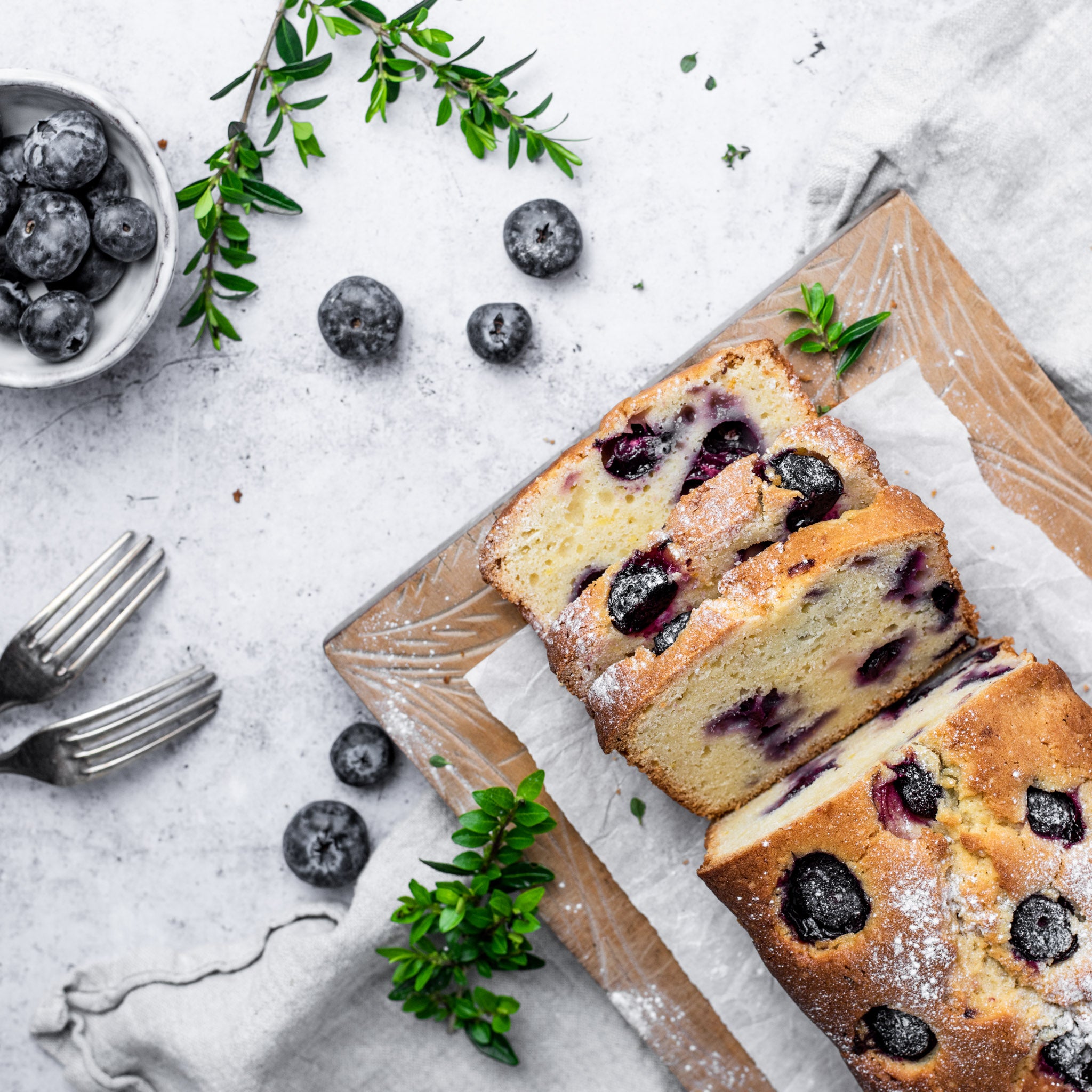 Lemon Blueberry Loaf