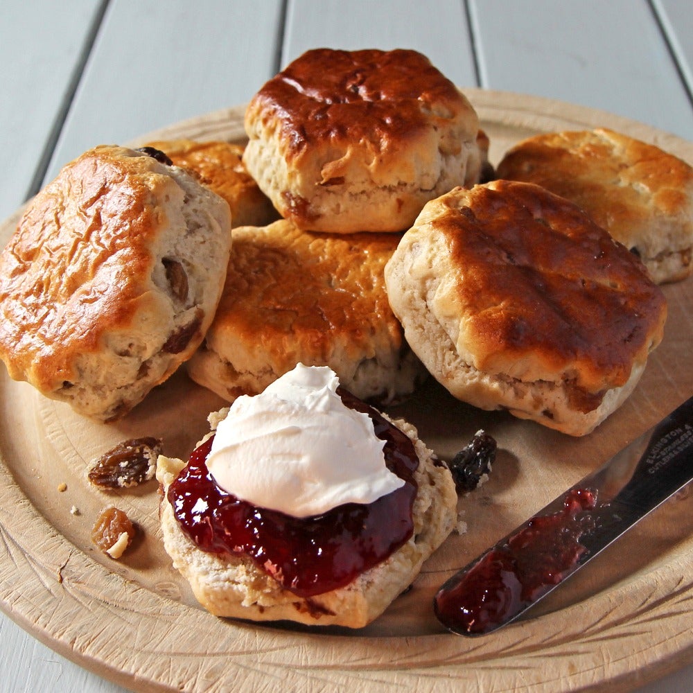 Fruit Scones Recipe | How To Make Fruit Scones | Baking Mad