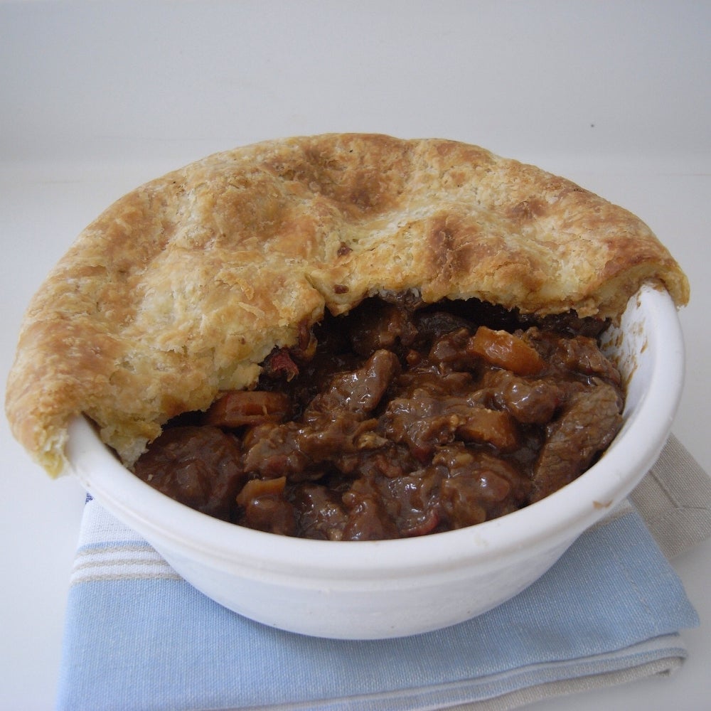Suet Crusted Beef & Onion Pie Recipe How to Make Suet Crusted Beef