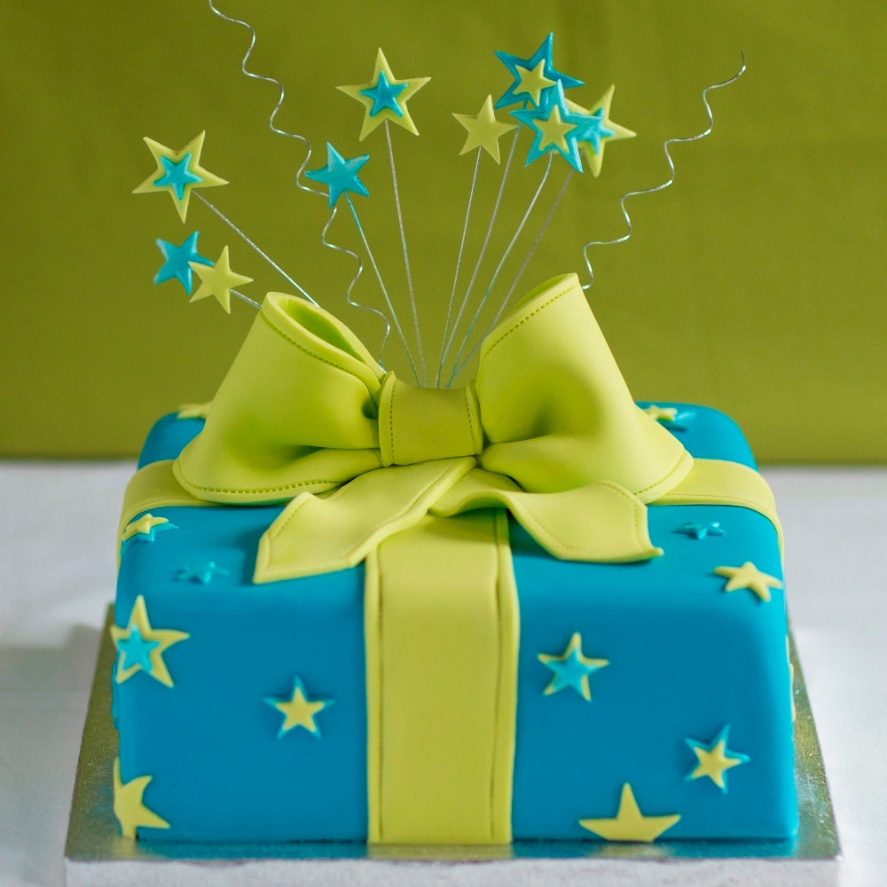 Birthday Cake and Presents With Balloons, Stock Photo, Picture And Royalty  Free Image. Pic. NGR-02A12DRY | agefotostock