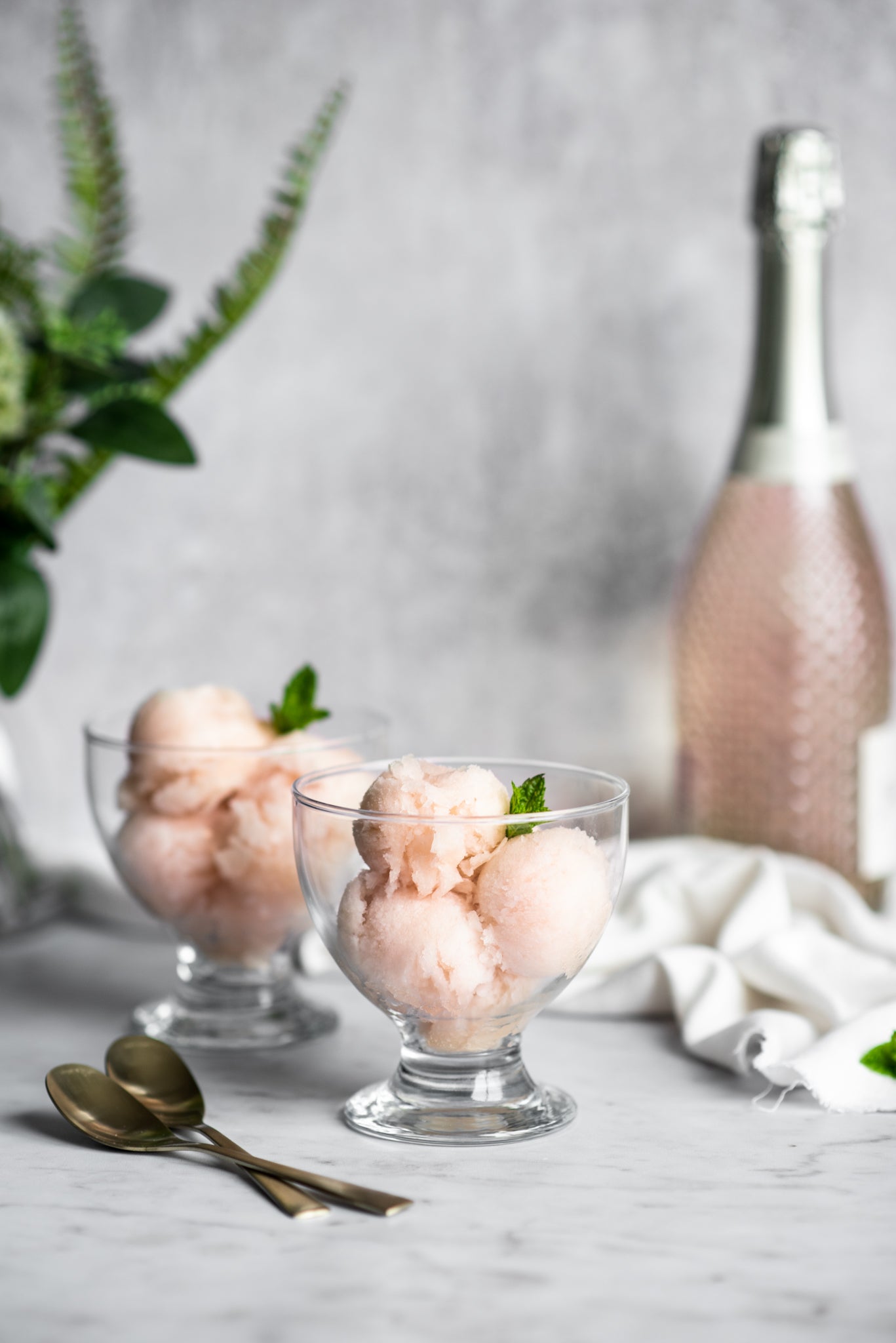Pink Champagne Sorbet Recipe | How to Make Pink Champagne Sorbet ...