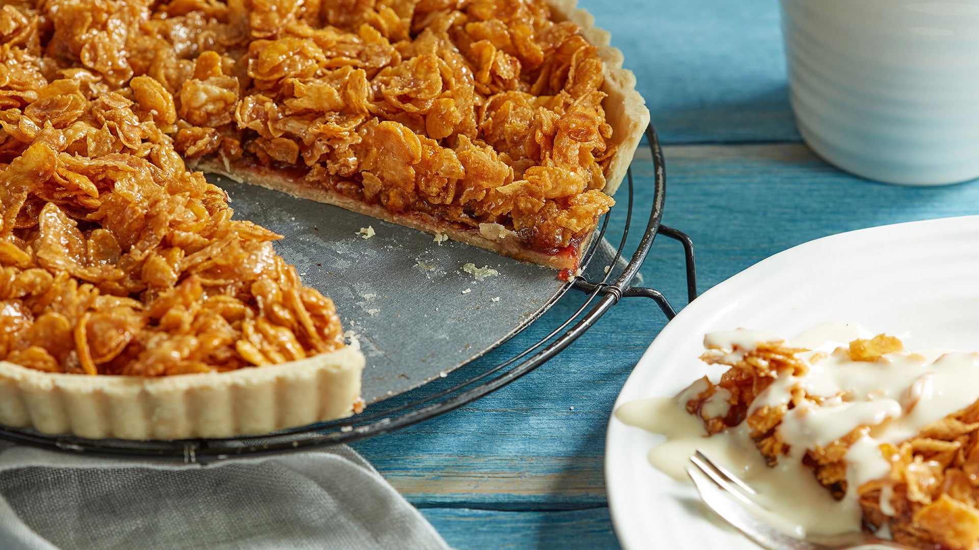 Cornflake Tart Recipe Baking Mad