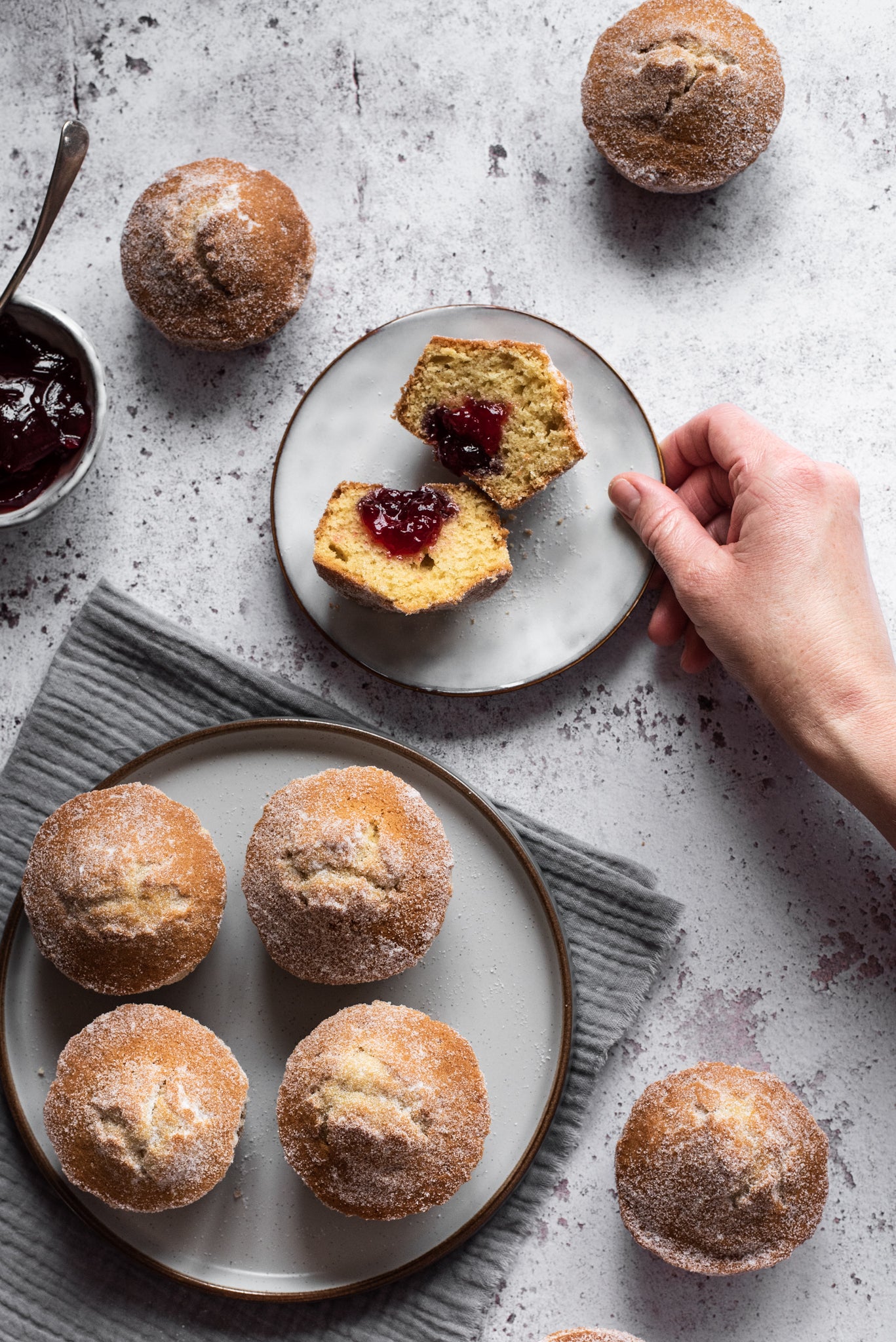 Jam Muffins How to Make Jam Muffins Baking Mad