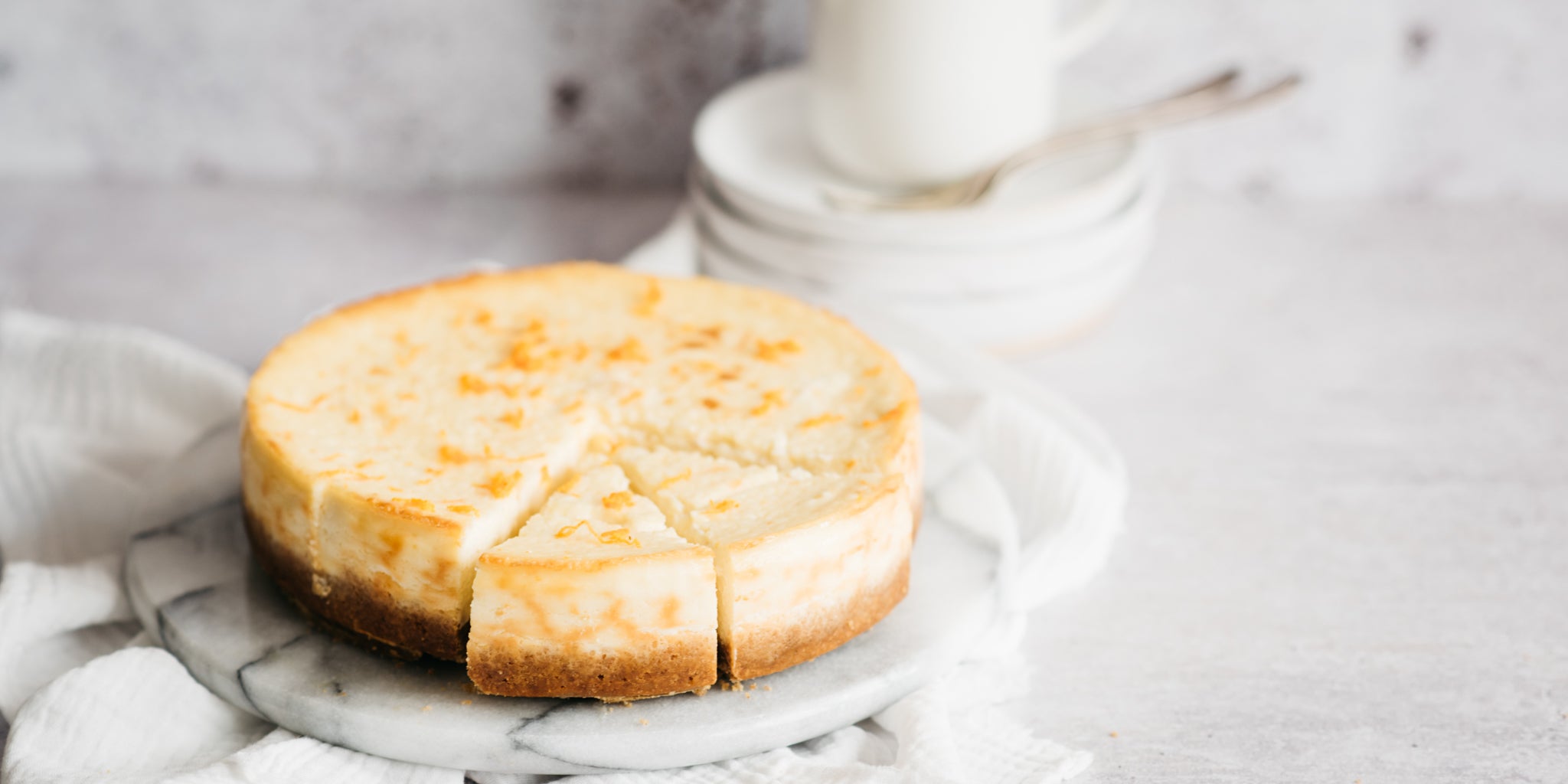 Simple New York Style Cheese Cake | Cheesecake Recipe Easy - YouTube