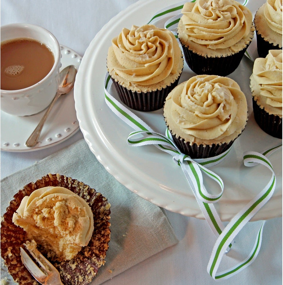 Salted Caramel Cupcakes Baking Mad