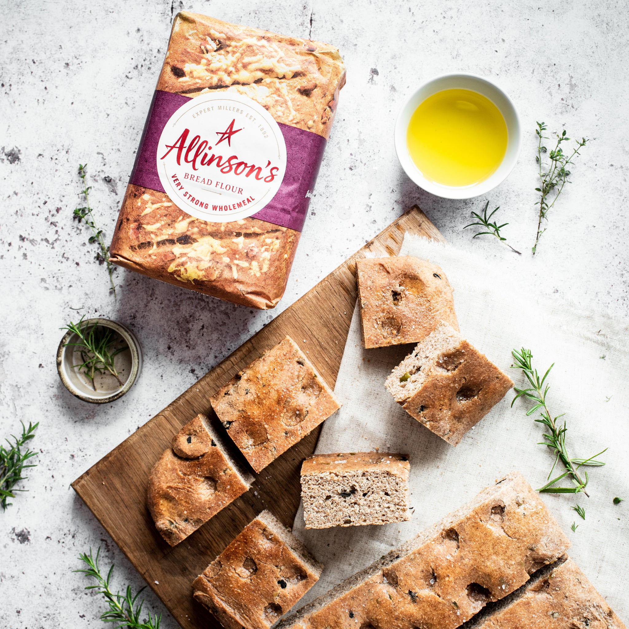 Olive Focaccia Recipe How to Make Olive Focaccia Bread Baking Mad