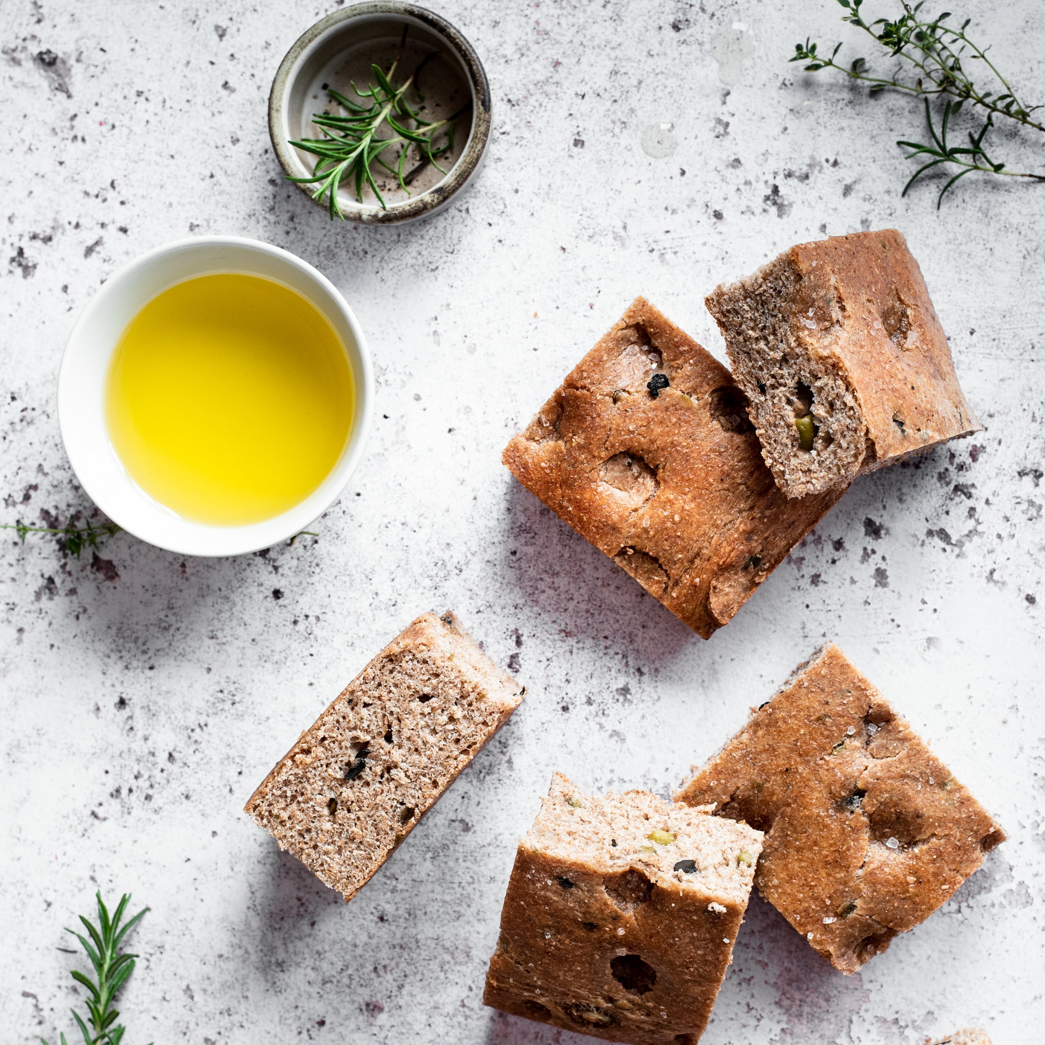 Olive Focaccia Recipe How to Make Olive Focaccia Bread Baking Mad