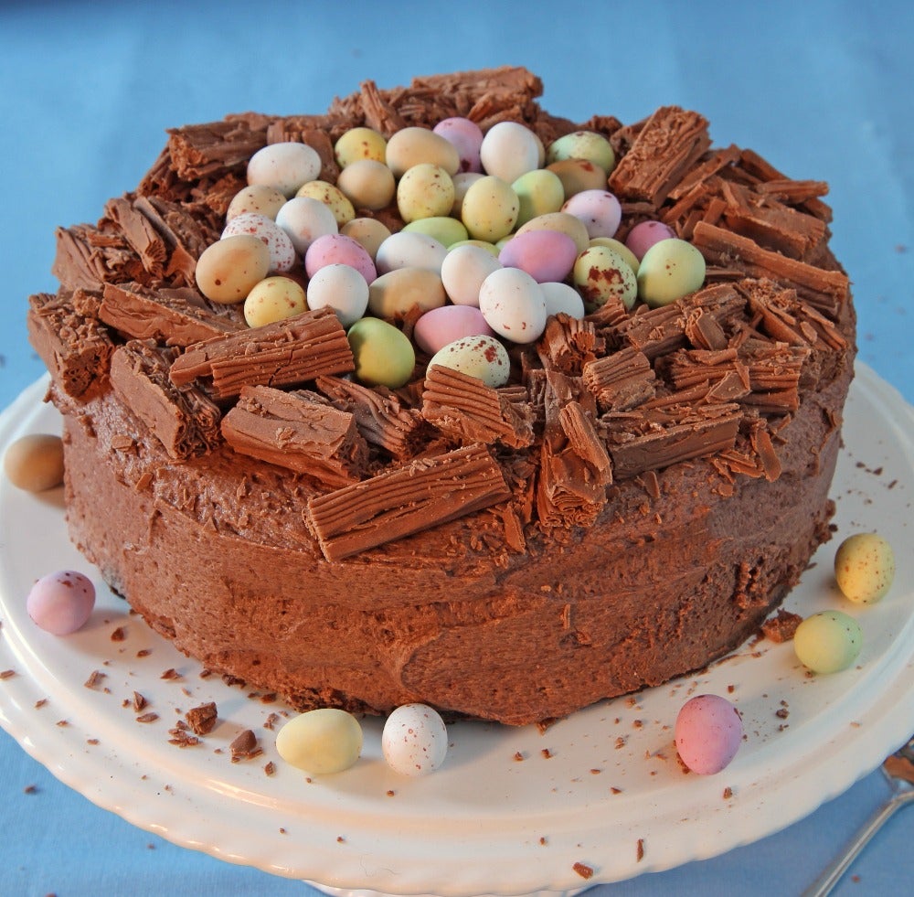 Chocolate Nest Cake Baking Mad