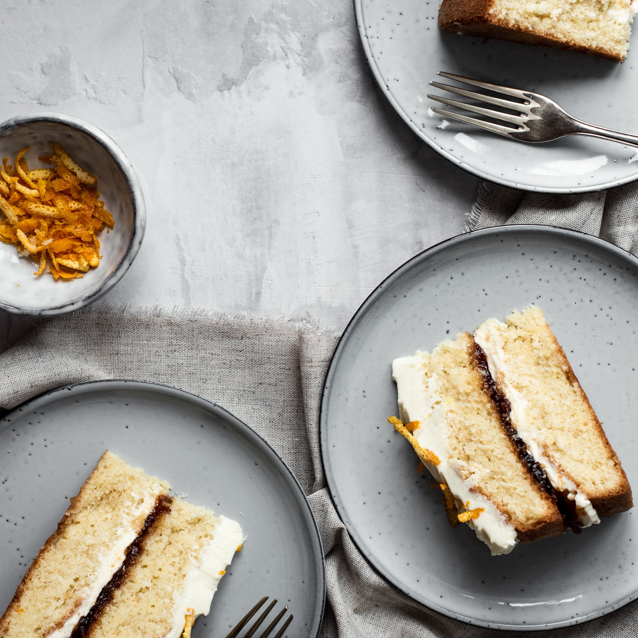 Orange Creamsicle Cake - The Baking ChocolaTess