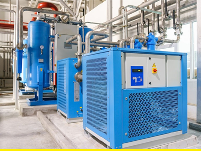Compressed air, vacuum and utility systems