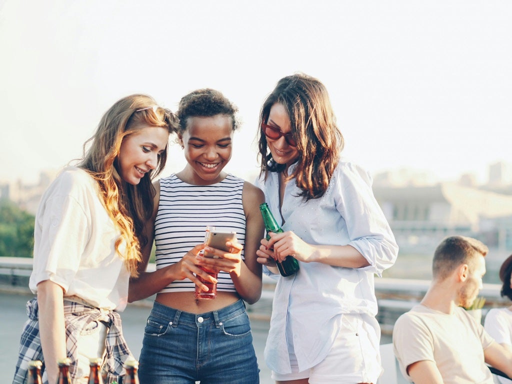 social media outside