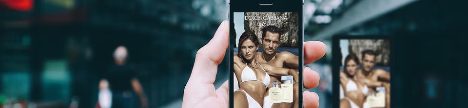 D&G Light Blue OOH campaign