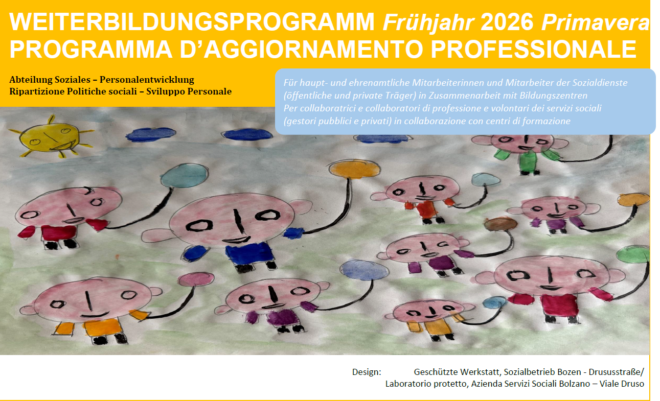 cover del programma d'aggiornamento professionale primavera 2026