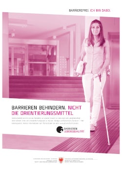 „Barrieren behindern, nicht die Orientierungsmittel“