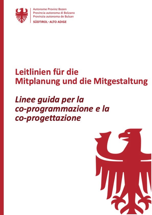 Linee guida per la co-programmazione e per la co-progettazione