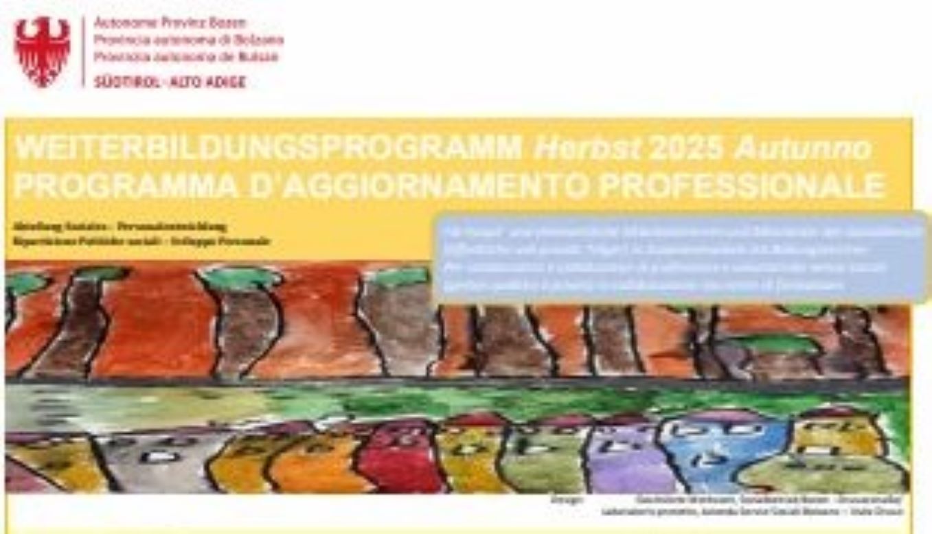 Programma d'aggiornamento professionale - Autunno 2025