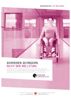 „Barrieren behindern, nicht der Rollstuhl“
