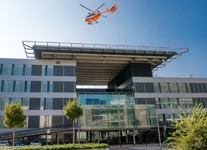 Das ist das Krankenhaus in Bozen