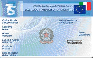 Das ist eine Gesundheits·karte.