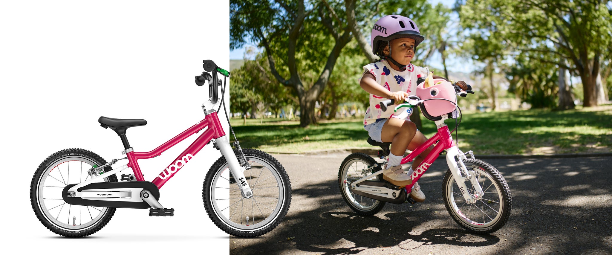 Pick the perfect woom bike for your child online