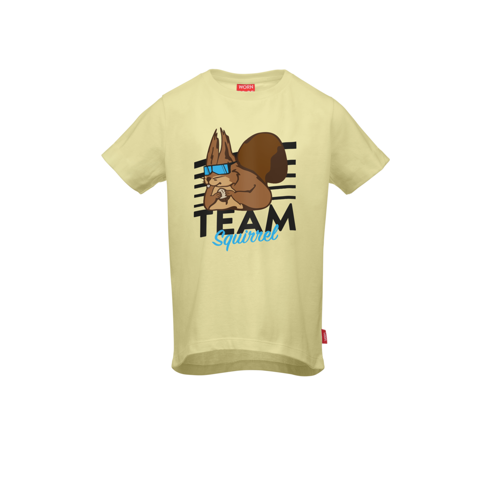 shirt with squirrel on it