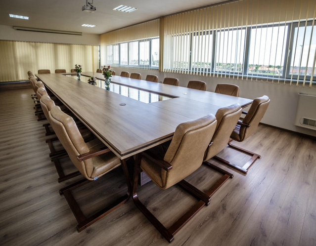 A conference room