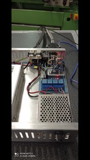 Elektronik der selbstgebauten CNC Fräse