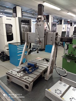 Elektronik der selbstgebauten CNC Fräse