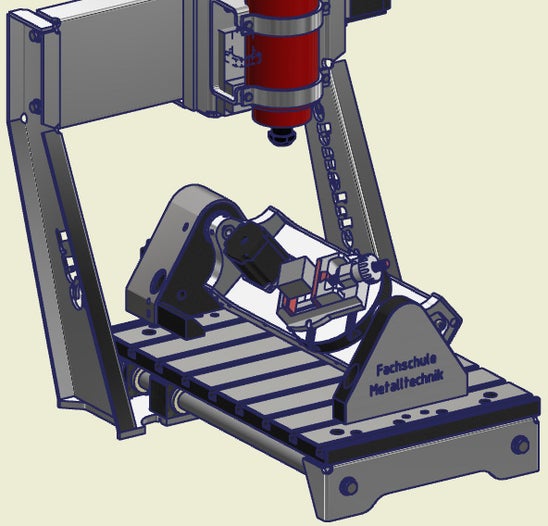 5 achsige CNC Fräse