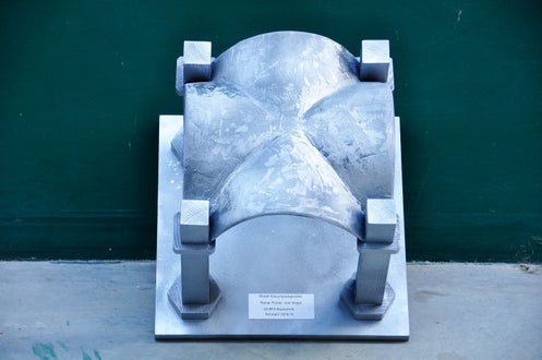 Modell des Kreuzrippengewölbes