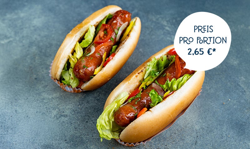 Käsekrainer Hot Dog