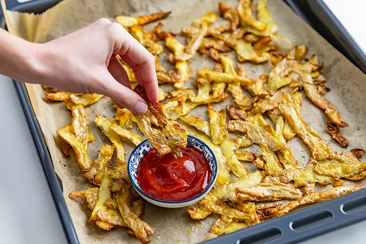 Erdäpfel Schalen Chips
