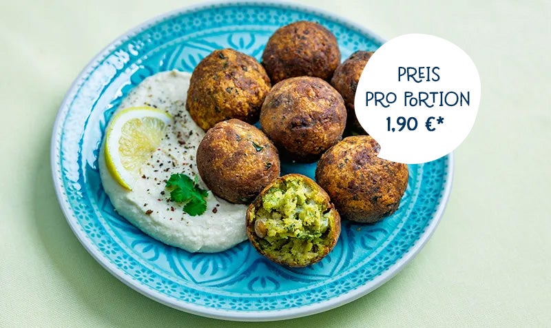 Falafel mit Hummus