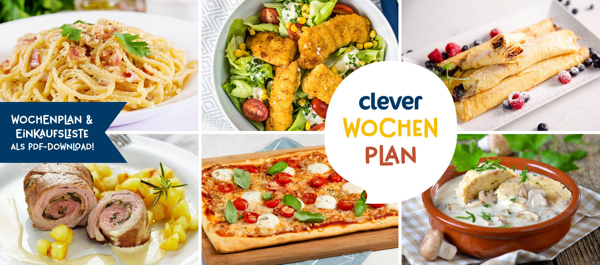 clevere Gerichte für die kommende Woche