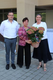 Ehrung Mitarbeiterin