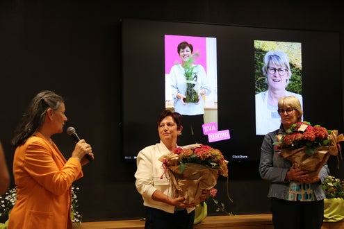 Verabschiedung von Mitarbeiterinnen, welche in den wohl verdienten Ruhestand gehen.