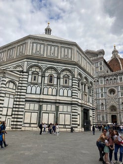 Schnappschuss bei der Stadtbesichtigung  im Zentrum von Floren