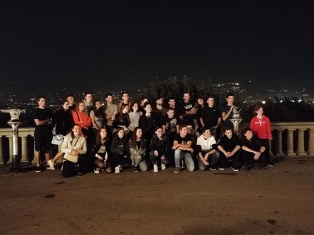 Gruppenfoto in Florenz - Piazza Michelangelo
