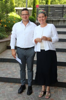 Direktorin Aondio Monika und Schulleiter Paulmichl Andreas