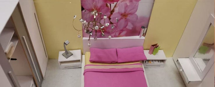 Modello di costruzione di una stanza