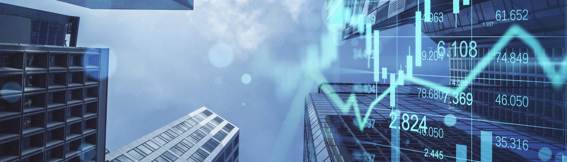 biurowce, instytucje finansowe, bank, wieżowce, wykresy, dane finansowe