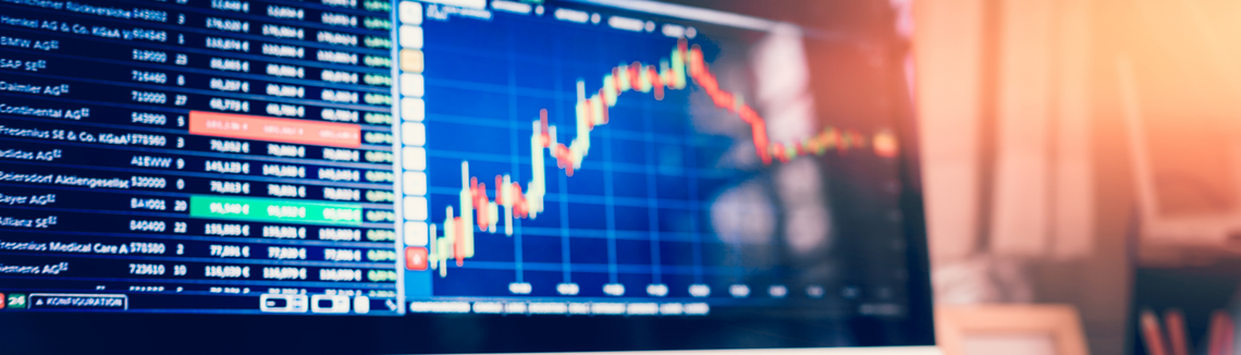 Rozmazany obraz wykresu