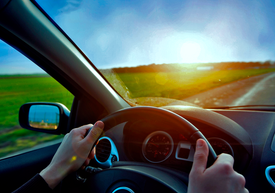 Osoba řídící automobil