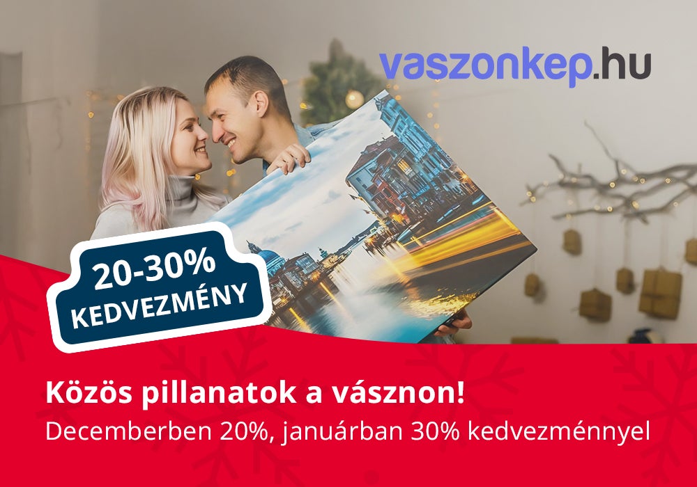 Egy férfi és egy nő kezében egy kép