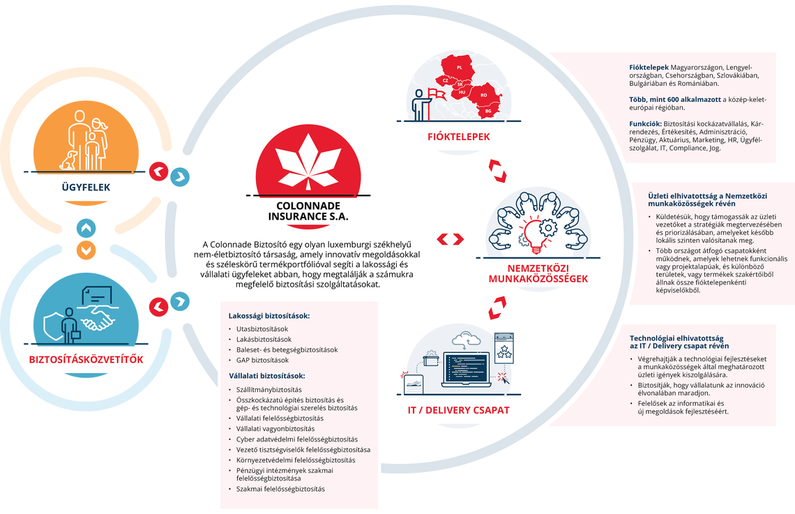Egy vállalat diagramja