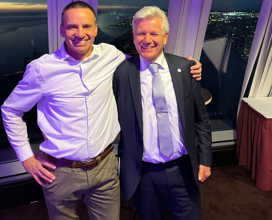 Pavel Kadlečík a Uwe Schieder